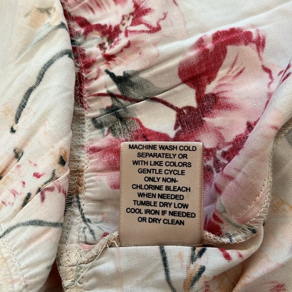 Philosophy Button Down Floral Long Sleeve Dress - Picture 8 of 11